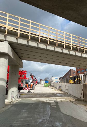 De bouw bij Laan van Osseveld