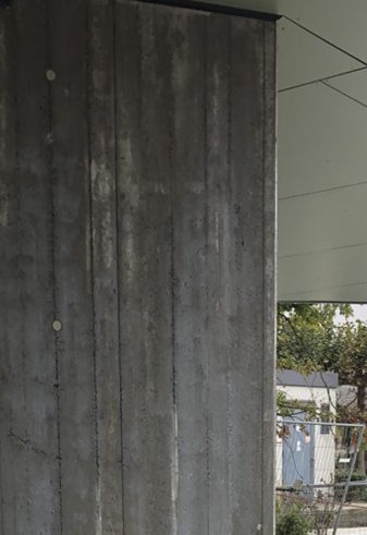 Gereinigd oppervlak voor de OV-station